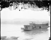 Towboat under construction